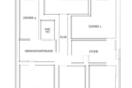 WG-Zimmer in Ludwigsburg 400 € 7 m² zimmer