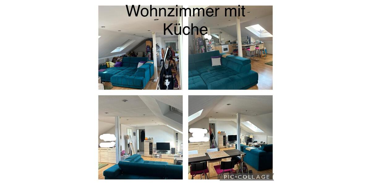 Dachgeschoßwohnung Stuttgart Neuwirtshaus - 2 Zimmer, 50 m&sup2;, 199.000&euro; | Angebot:26831951