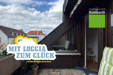 Mit Loggia zum Glück! 2,5-Zimmer-Wohnung in Fellbach 2 zimmer