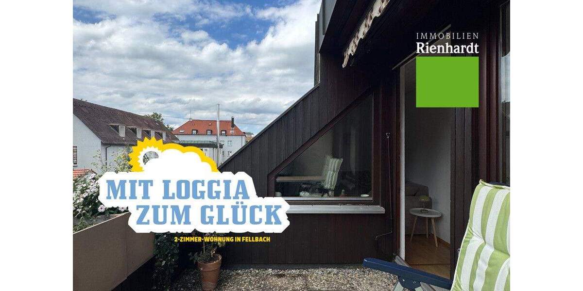 Mit Loggia zum Glück! 2,5-Zimmer-Wohnung in Fellbach 2 zimmer