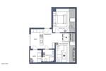 Etagenwohnung Stuttgart / Zuffenhausen Zuffenhausen - 2 Zimmer, 43 m&sup2;, 279.000&euro; | Angebot:26038008