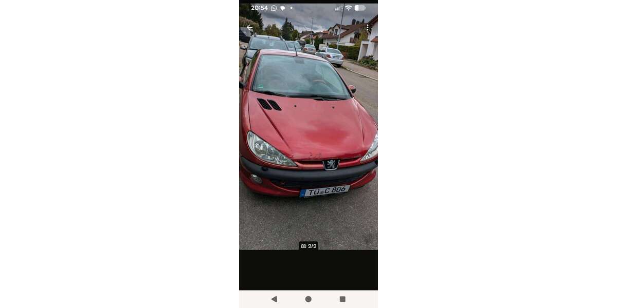 Peugeot 206 155.000 km 1.000 € Sindelfingen 71067