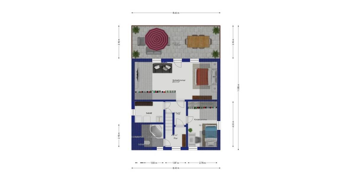 Doppelhaushälfte Stuttgart Degerloch - 1 Zimmer, 197 m&sup2;, 677.000&euro; | Angebot:26260825