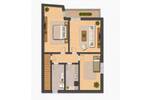 Etagenwohnung Stuttgart Fasanenhof - 3 Zimmer, 63 m&sup2;, 1.050&euro; | Angebot:26916675