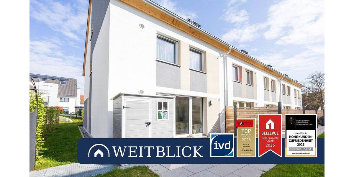 Reihenendhaus Ludwigsburg Oßweil - 5 Zimmer, 138 m&sup2;, 845.000&euro; | Angebot:26378726
