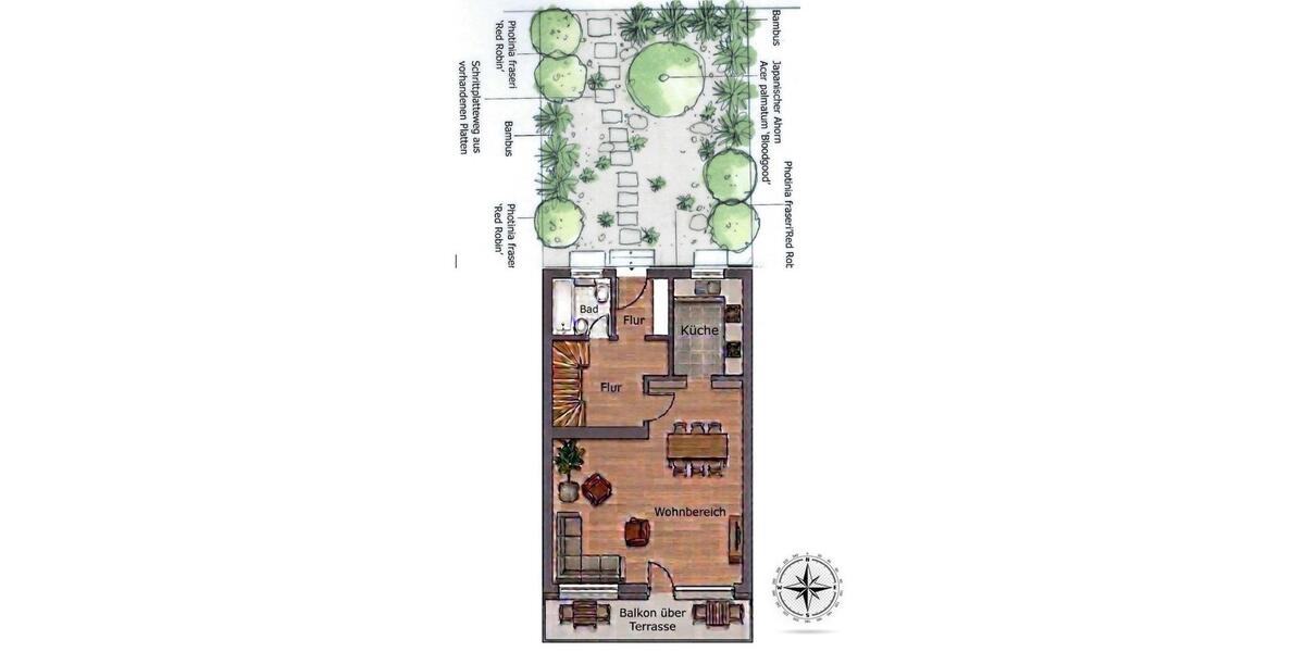 Reihenhaus Nürtingen - 5 Zimmer, 136 m&sup2;, 409.000&euro; | Angebot:26099897