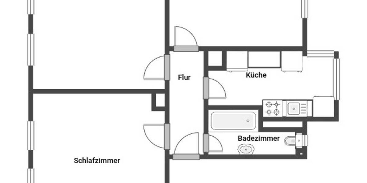 Etagenwohnung Stuttgart Münster - 3 Zimmer, 70 m&sup2;, 239.000&euro; | Angebot:26377786