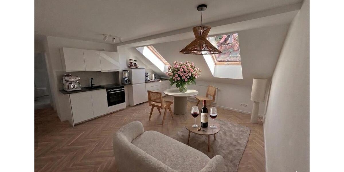 Dachgeschoßwohnung Stuttgart Stuttgart-Süd - 2.5 Zimmer, 51 m&sup2;, 1.380&euro; | Angebot:26626707