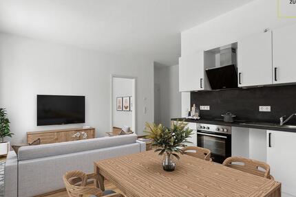 Urbanes Wohnen mit Erholungswert - 3-Zimmer-Wohnung mit Terrasse zimmer