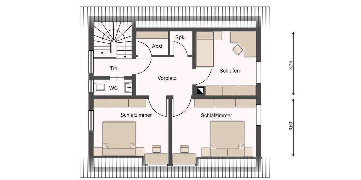 Einfamilienhaus Nürtingen Zizishausen - 7 Zimmer, 104 m&sup2;, 555.000&euro; | Angebot:26142650