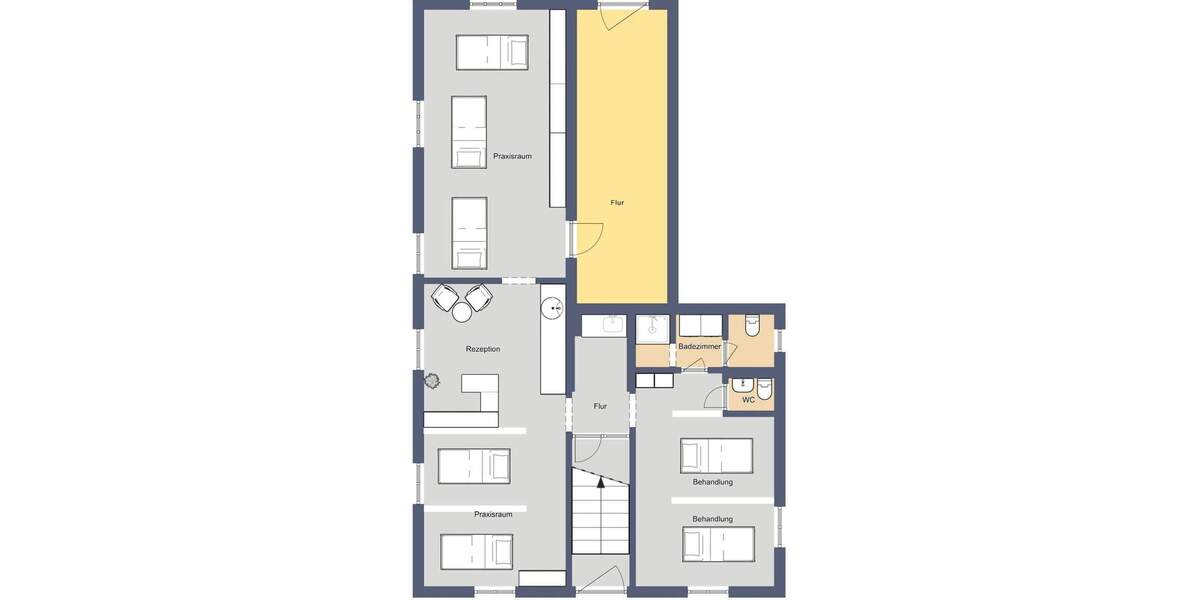 Gewerbeobjekt Ludwigsburg Oßweil - 3 Zimmer, 100 m&sup2;, 299.000&euro; | Angebot:25319054