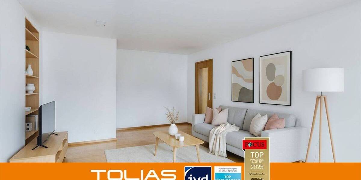 Etagenwohnung Stuttgart Plieningen - 3 Zimmer, 82 m&sup2;, 299.000&euro; | Angebot:25730175