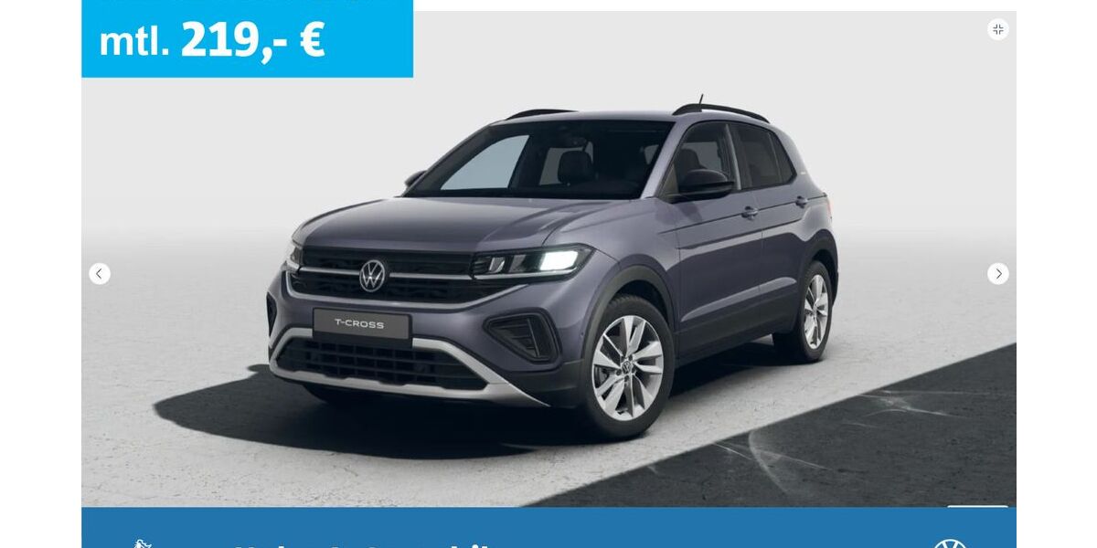 VW T-Cross 1.555 km 27.990 &euro; Bietigheim-Bissingen 74321