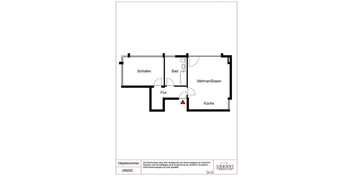 Etagenwohnung Kirchheim unter Teck Ötlingen - 2 Zimmer, 67 m&sup2;, 219.000&euro; | Angebot:26573048