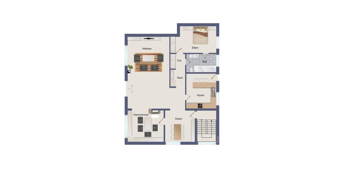 Doppelhaushälfte Esslingen Liebersbronn - 6 Zimmer, 199 m&sup2;, 495.000&euro; | Angebot:25704079