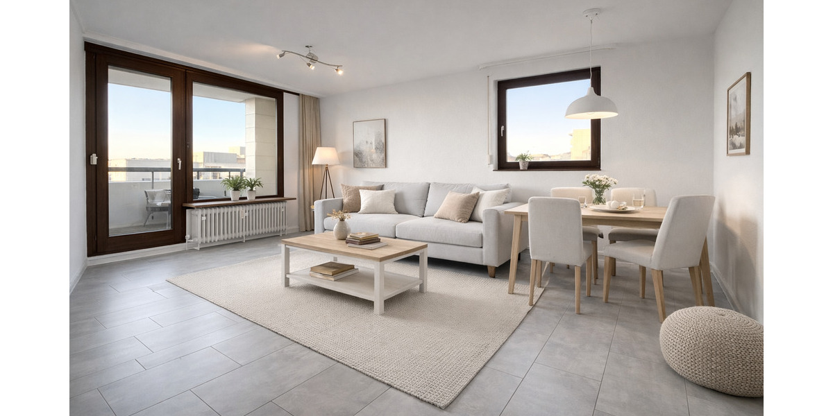 Etagenwohnung Stuttgart Möhringen - 3 Zimmer, 74 m&sup2;, 299.000&euro; | Angebot:25474215