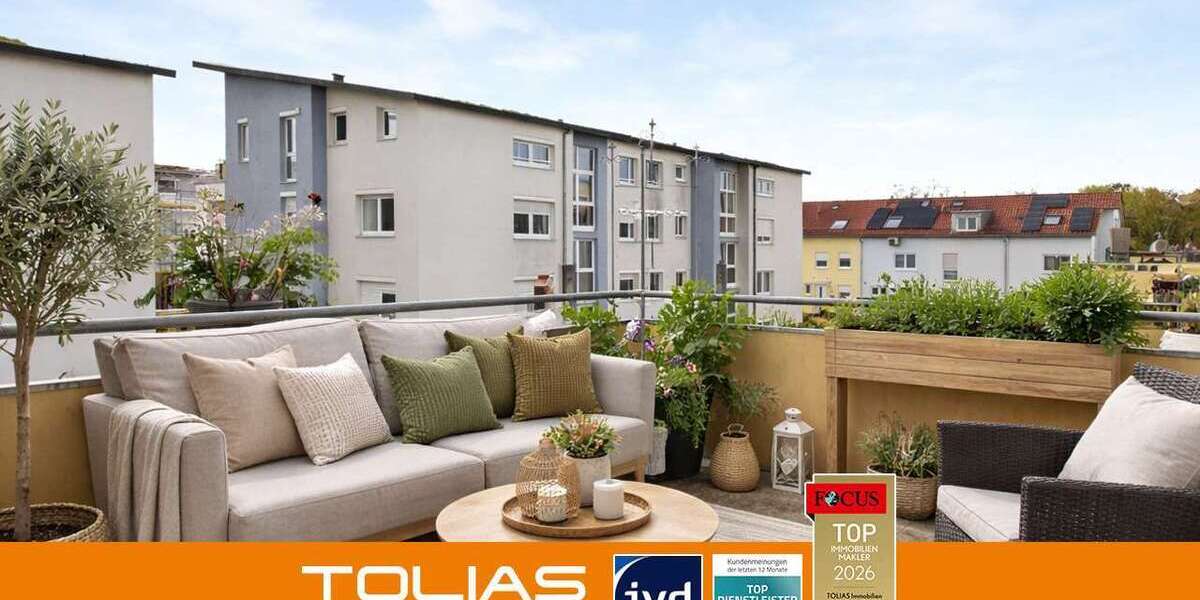 Etagenwohnung Korntal-Münchingen Münchingen - 3.5 Zimmer, 80 m&sup2;, 373.000&euro; | Angebot:26395353