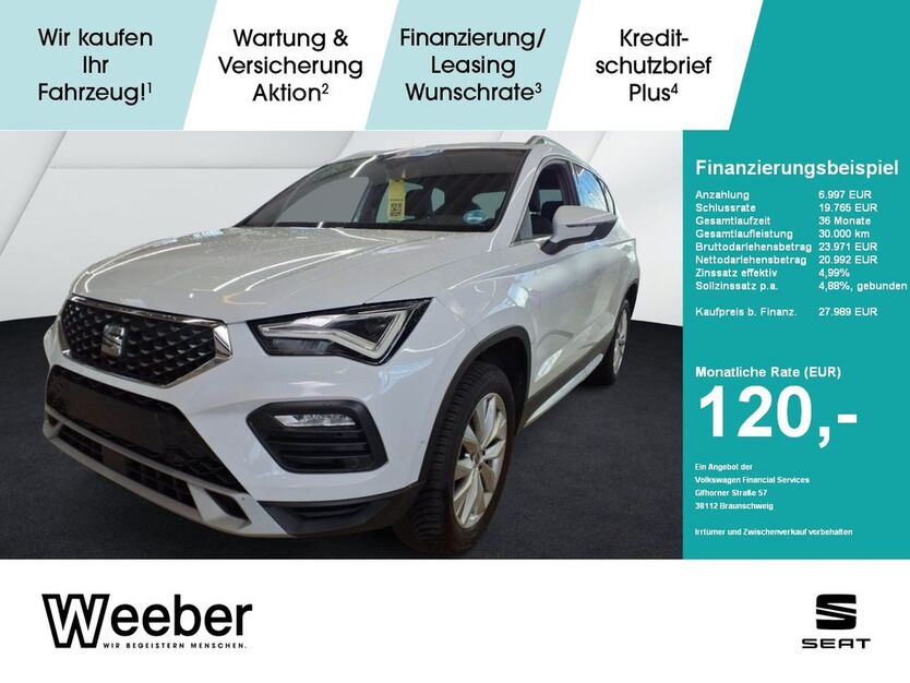 Seat Ateca 19.460 km 27.739 € Leonberg 71229