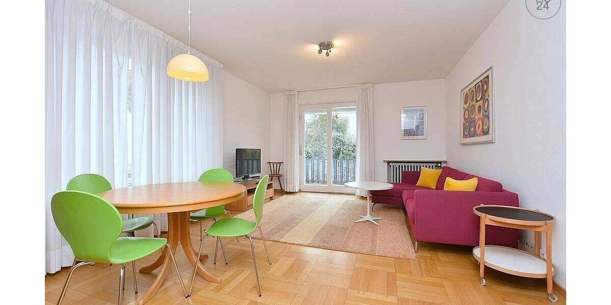 Sonnige, voll möblierte Wohnung mit Balkon in Ludwigsburg 3 zimmer