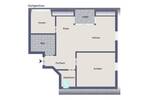 Etagenwohnung Stuttgart Vaihingen - 2 Zimmer, 53 m&sup2;, 298.000&euro; | Angebot:26804167