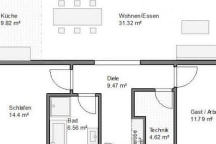 Wohnung 108m² zum mieten Neubau Erstbezug zimmer