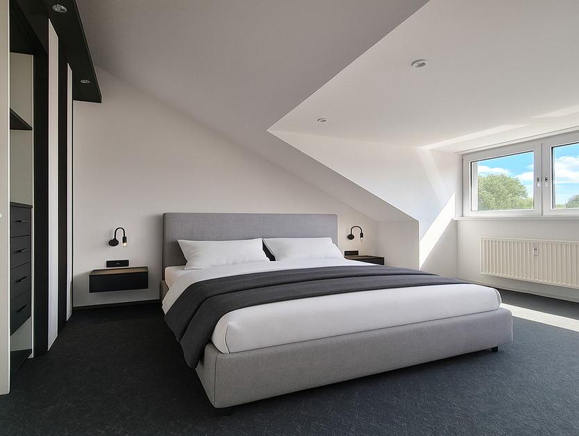 Wohnen mit Weitblick- exklusive Dachgeschoßwohnung in Stuttgart-Schönberg!