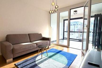 Lichtdurchflutete 2-Zimmer-Neubauwohnung mit Loggia und TG-Stellplatz - zentral in Stuttgart-Nord 2 zimmer