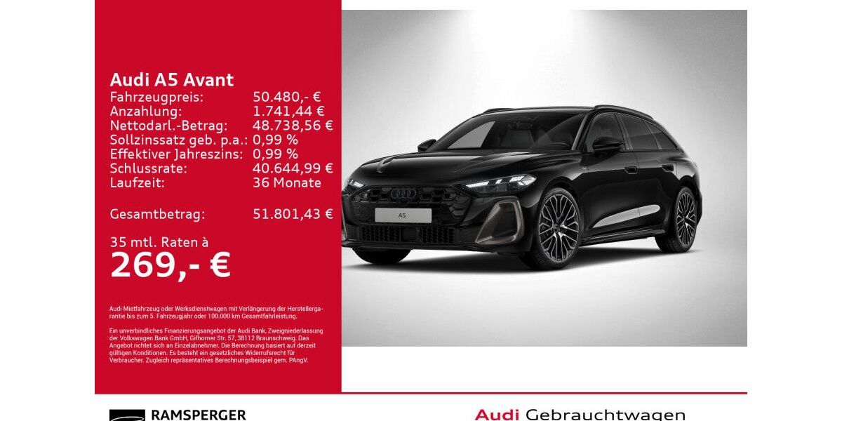 Audi A5 7.450 km 50.480 &euro; Kirchheim 73230