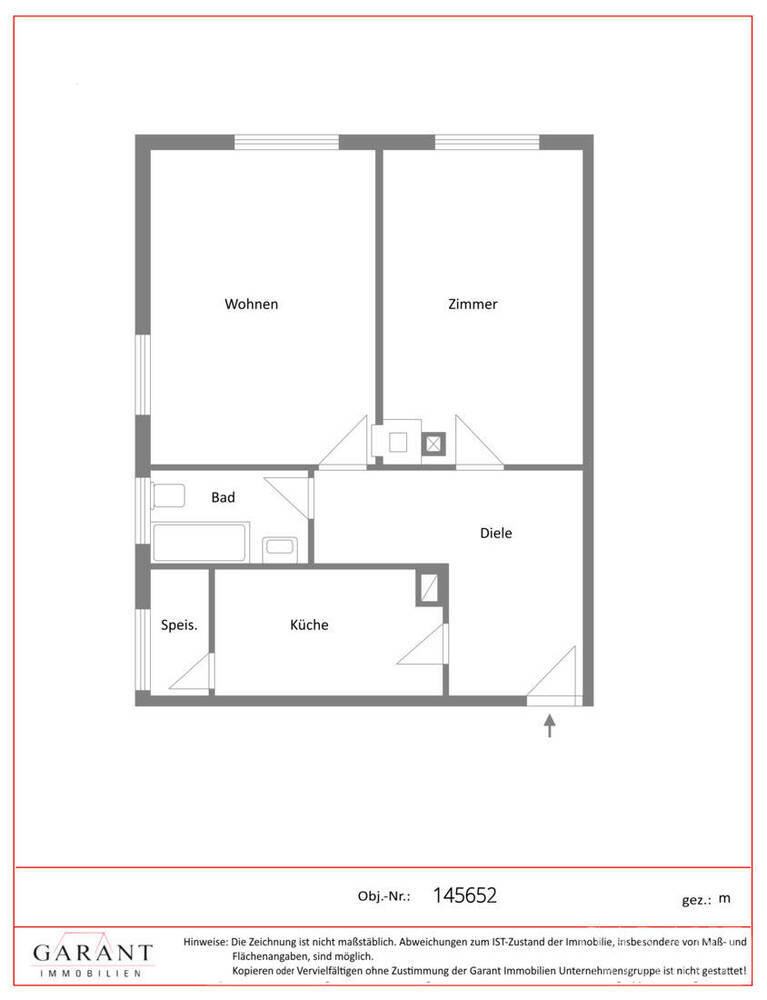 Diese Wohnung möchte mit neuem Leben erfüllt werden!