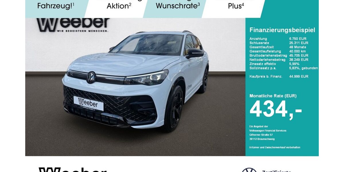 VW Tiguan 9.800 km 44.888 &euro; Weil der Stadt 71263