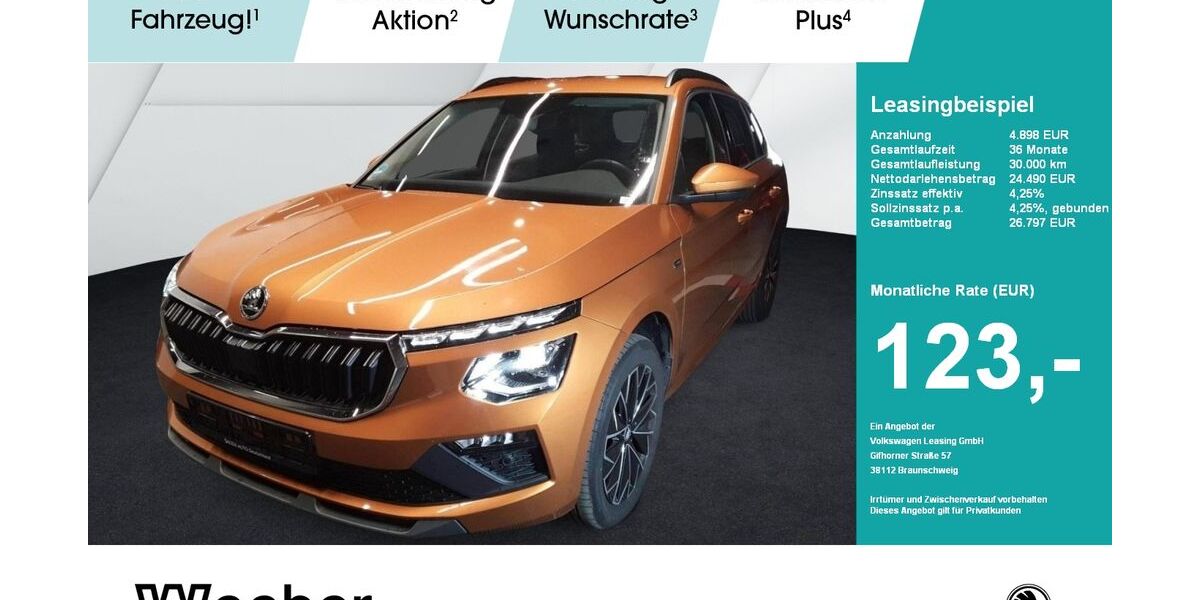 Skoda Kamiq 7.632 km 24.417 € Leonberg 71229