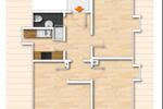 Etagenwohnung Stuttgart Zuffenhausen - 3 Zimmer, 55 m&sup2;, 550&euro; | Angebot:25304104