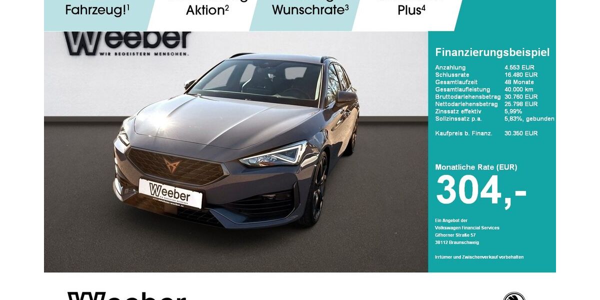 Cupra Leon 28.964 km 29.490 &euro; Weil der Stadt 71263