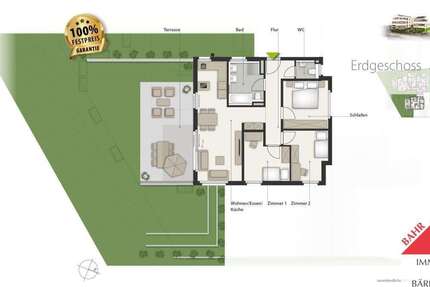 Wohnung zum Kaufen in Stuttgart 865.000 € 93 m² 4 zimmer