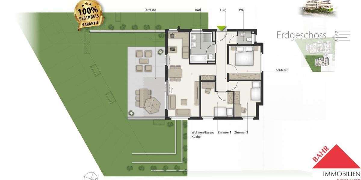 Wohnung zum Kaufen in Stuttgart 865.000 € 93 m² 4 zimmer