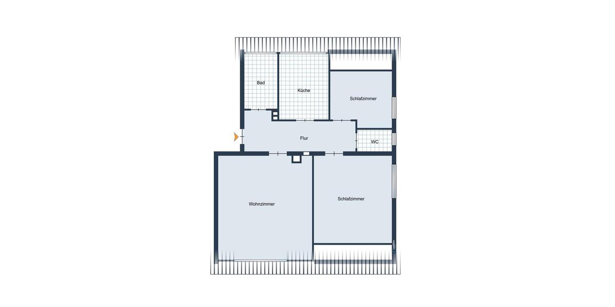 Dachgeschoßwohnung Ludwigsburg Hoheneck - 3 Zimmer, 62 m&sup2;, 650&euro; | Angebot:26072296