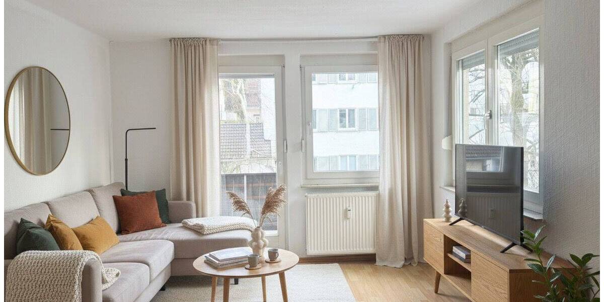 Etagenwohnung Stuttgart Degerloch - 3 Zimmer, 68 m&sup2;, 267.000&euro; | Angebot:26309421