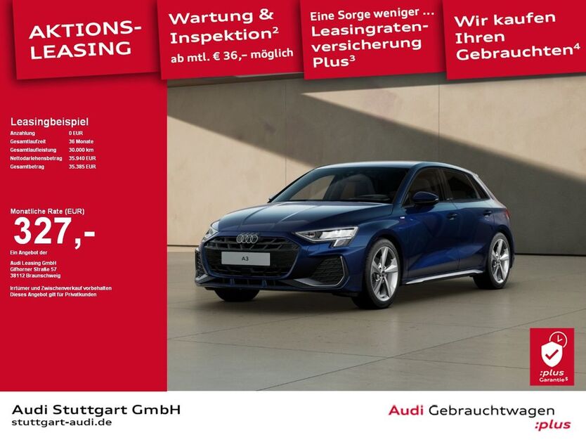 Audi A3 23.474 km 35.940 € Böblingen 71034