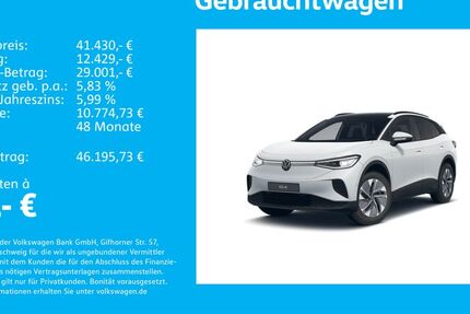 VW ID.4 3.023 km 41.430 &euro; Stuttgart-Wangen 70188