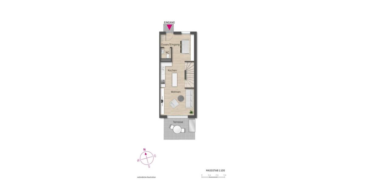 Reihenhaus Asperg - 5.5 Zimmer, 117 m&sup2;, 689.000&euro; | Angebot:24737898