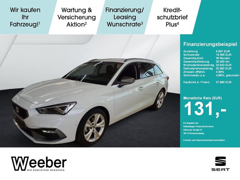 Seat Leon 20.560 km 27.739 € Leonberg 71229