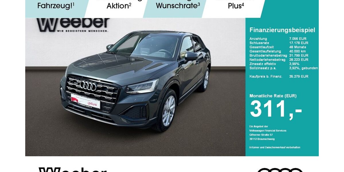 Audi Q2 18.989 km 34.629 &euro; Weil der Stadt 71263