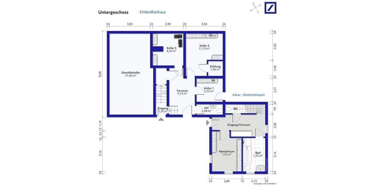 Einfamilienhaus Stuttgart Untertürkheim - 5 Zimmer, 123 m&sup2;, 477.000&euro; | Angebot:24713323