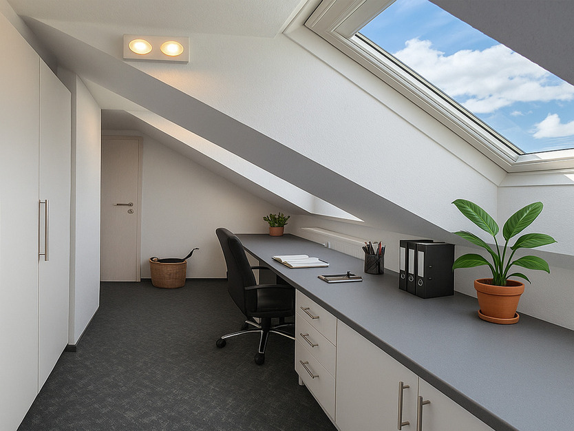 Wohnen mit Weitblick- exklusive Dachgeschoßwohnung in Stuttgart-Schönberg!
