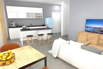 Wohnen und Arbeiten - 2,5 Zi mit großzügigem UG für Ihre Projekte 4 zimmer