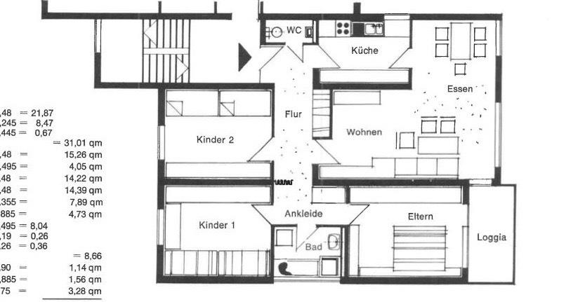 Etagenwohnung Backnang - 4.5 Zimmer, 106 m&sup2;, 350.000&euro; | Angebot:25216664