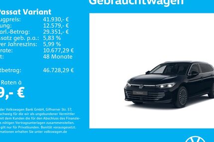 VW Passat Variant 1.505 km 40.930 &euro; Stuttgart-Wangen 70188