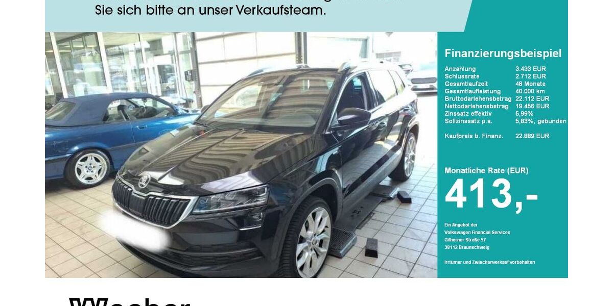 Skoda Karoq 65.111 km 22.679 &euro; Weil der Stadt 71263