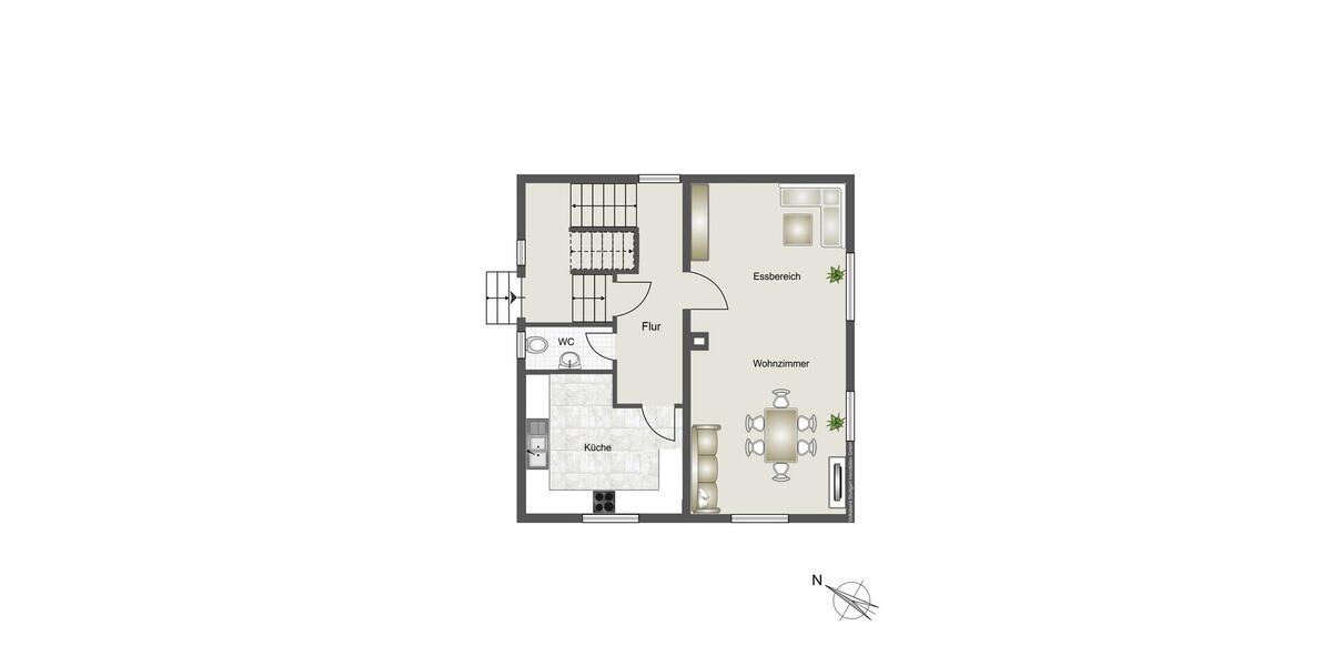 Einfamilienhaus Kernen im Remstal - 4 Zimmer, 110 m&sup2;, 1.500&euro; | Angebot:24465100