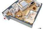 Etagenwohnung Stuttgart Rot - 2 Zimmer, 59 m&sup2;, 900&euro; | Angebot:26275579